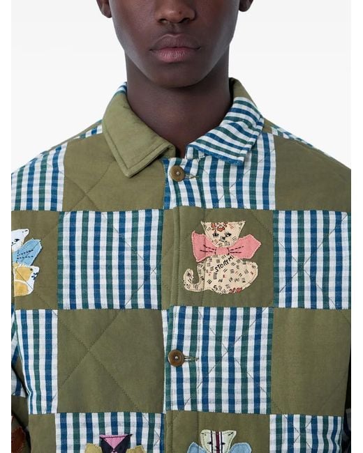 STORY mfg. Blue Short-On-Time Jacket for men