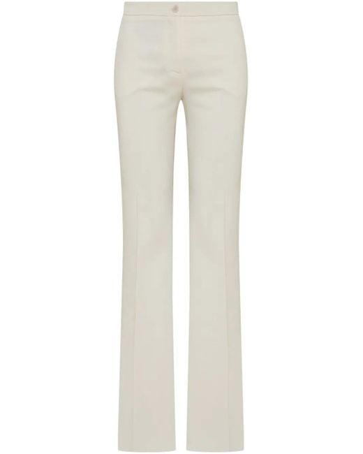 Etro White Wide-Leg Trousers