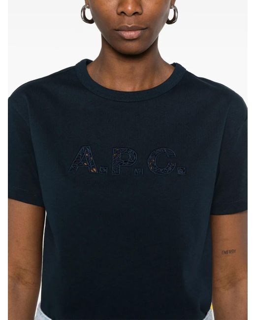 A.P.C. コットン Tシャツ Blue