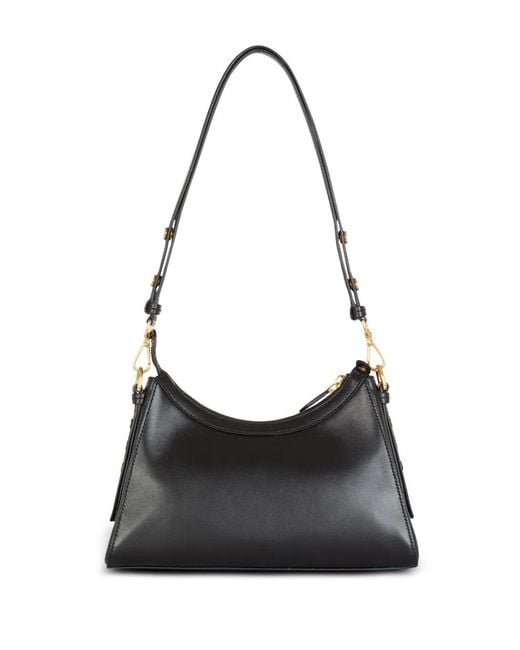 Balmain Black B-Buzz Mini Hobo Handbag