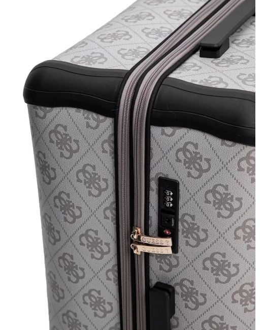 Guess Gray Reisetasche mit Monogramm