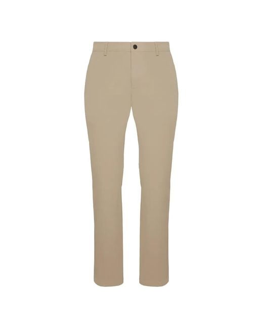 Boggi Natural Belt-Loops Trousers for men