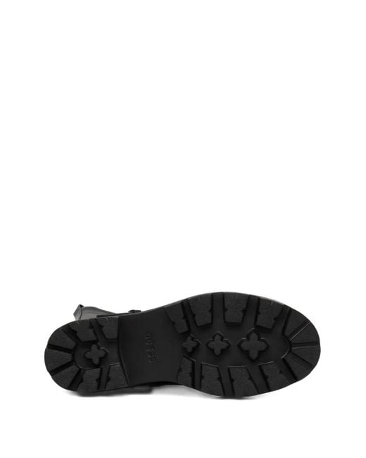 Guess Black Buckle-Strap Boots