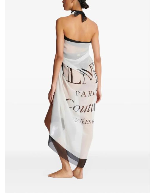 Beachwear Balmain de color White