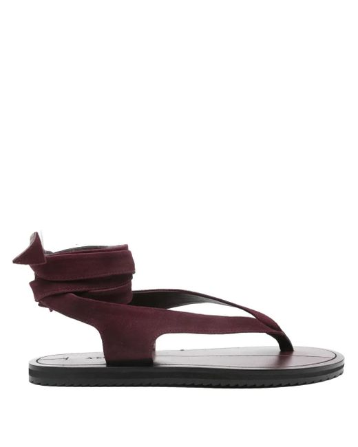 A.Emery Brown Elmer Flat Sandals