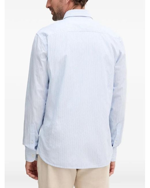 Hackett Blue Striped Shirt for men