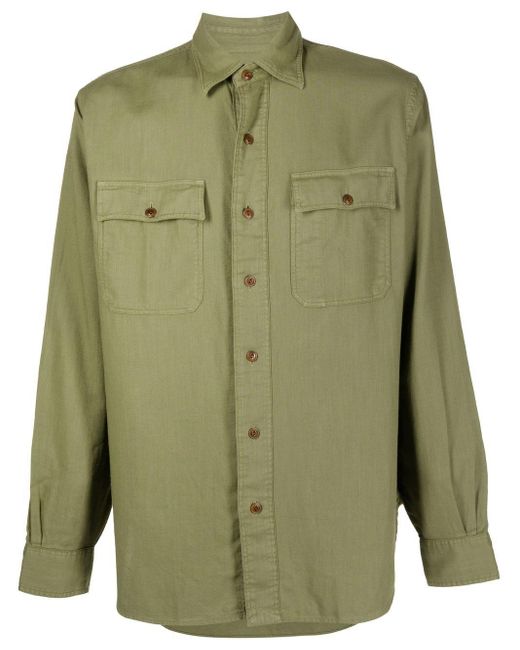 Polo Ralph Lauren Hemd mit Brusttasche in Grün für Herren | Lyst AT