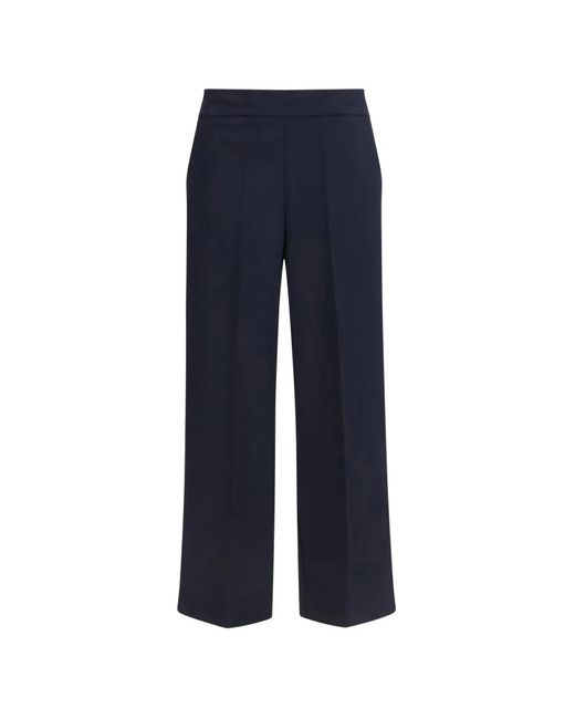 Avenue Montaigne Blue Grace Wide-Leg Trousers