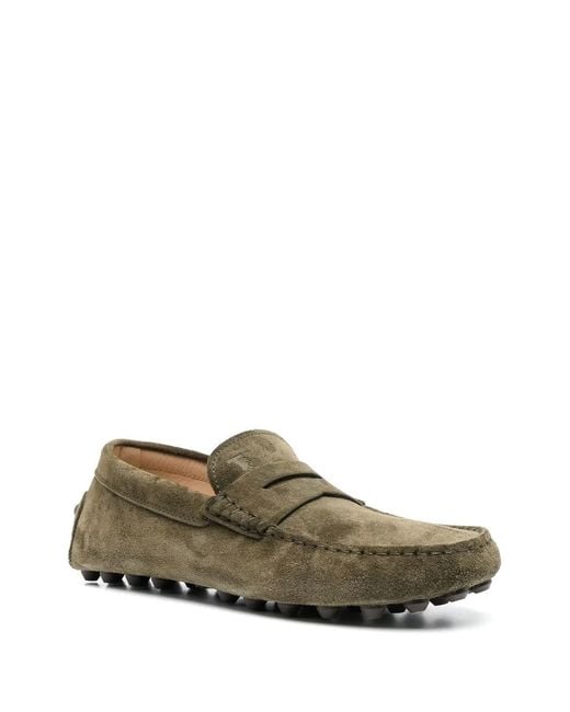 Tod's Gray Flat Shoes for men