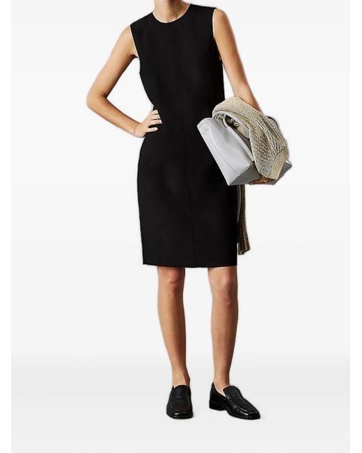Calvin Klein Black Jersey Midi Dress