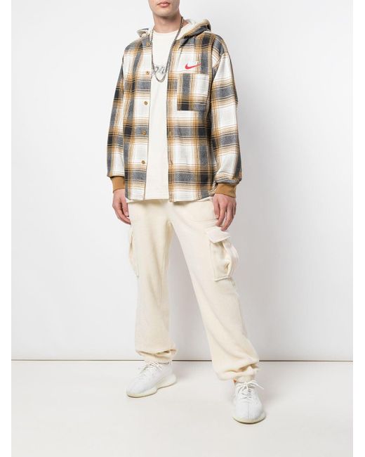 Supreme Cotton X Nike Plaid Hooded 