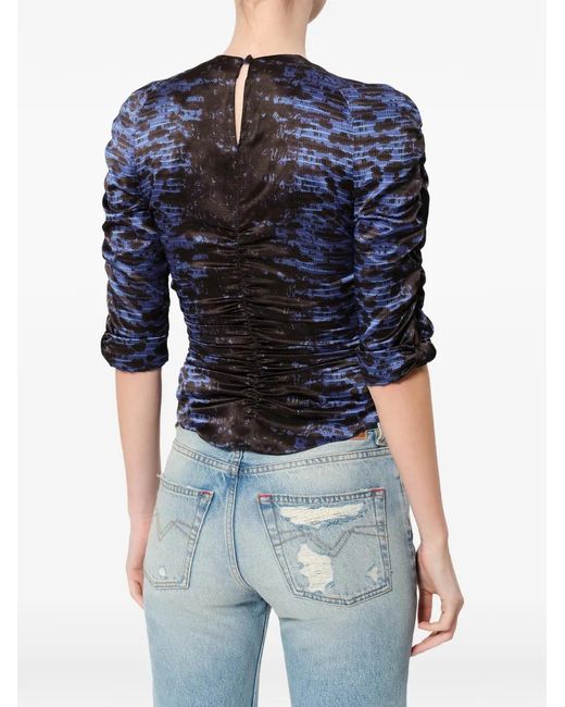 Isabel Marant Blue Leidy Top