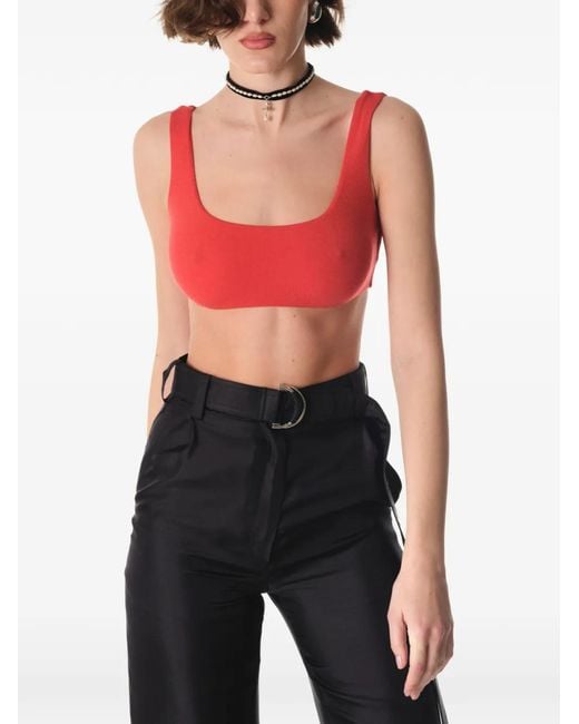 MANURI Red Camille Top