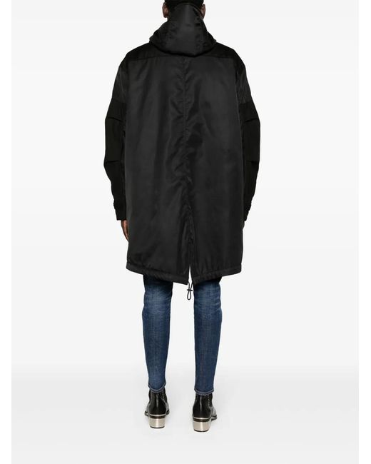 DSquared² Parka Met Capuchon in het Black voor heren