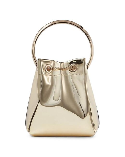 Jimmy Choo White Bon Bon Shoulder Bag