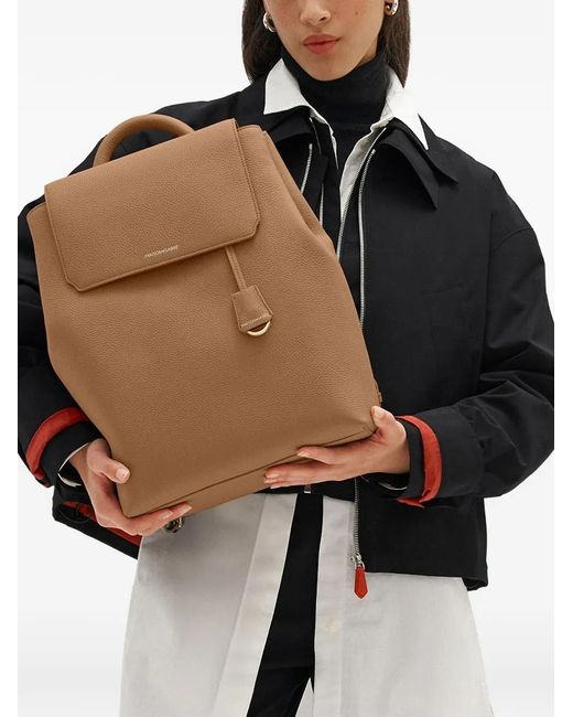 Maison De Sabre Brown The Medium Soft Backpack