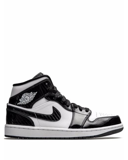 Nike Black Air 1 Mid "All-Star 2021" Sneakers for men