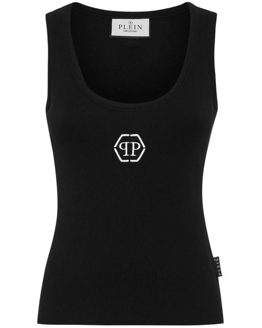 Débardeur À Logo Philipp Plein en coloris Black