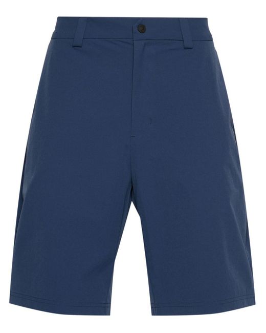 Rossignol Blue Raised Logo Straight-leg Shorts for men