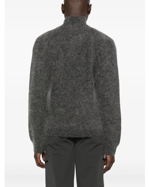 Hiking Patrol Gray Essence High-Neck Jumper for men