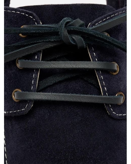 Forsa Blue Lace-Up Suede Espadrilles for men