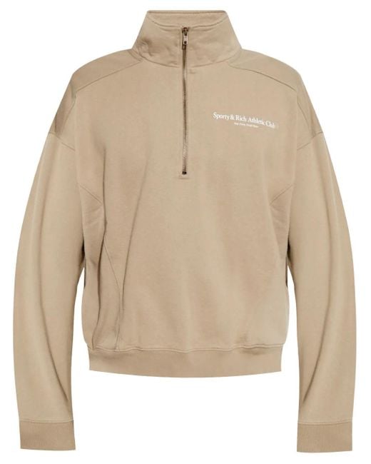 Sporty & Rich Natural Athletic Club Sweatshirt