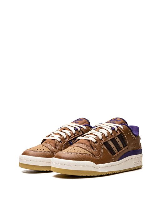 Adidas Brown X Heitor Da Silva Forum 84 Low Adv "Wild/Cardboard/Dark" Sneakers