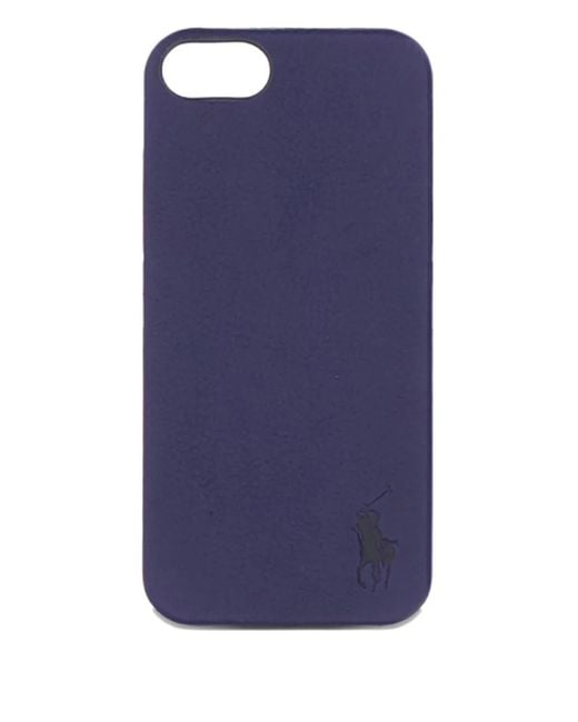 Polo Ralph Lauren Blue Logo-Detail Phone Case for men