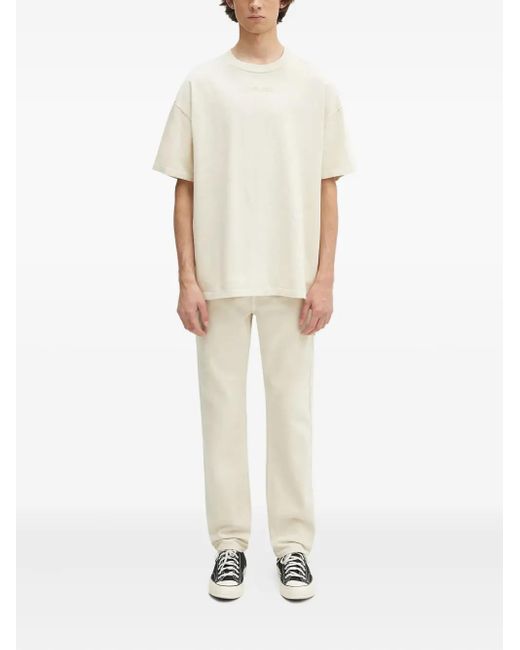 Ksubi Natural Embroidered-Patch Jeans for men