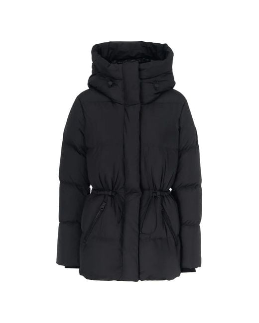 Mackage Blue Freya-Sw Hooded Drawstring Jacket