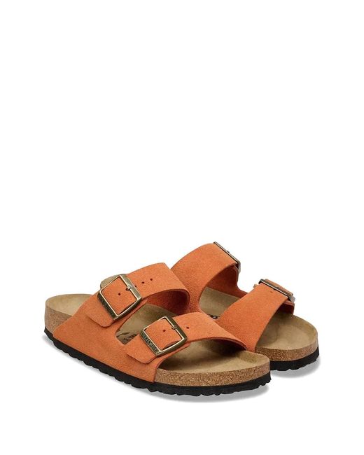 Birkenstock Brown Arizona Buckled Sandals