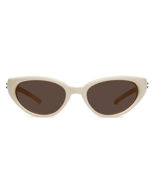 Gentle Monster Brown Juicy Iv2 Cat Eye-frame Sunglasses