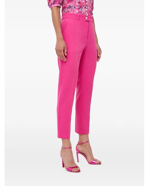 Custommade• Pink Side-Pocket Trousers