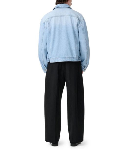Studio Nicholson Blue Veste Derby En Jean for men