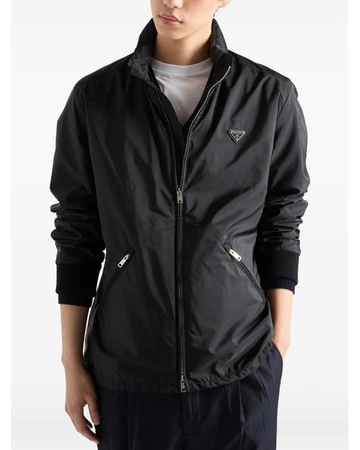 Prada Black Veste Re-Nylon for men