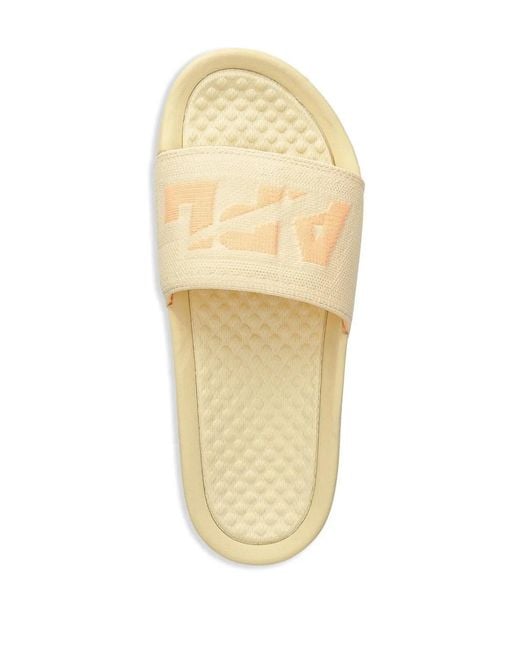 Athletic Propulsion Labs Natural Big Logo Techloom Slides