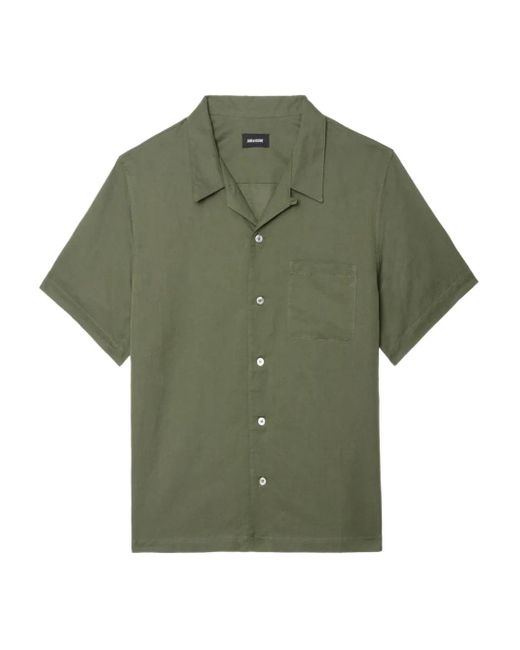Camisa de manga corta Zadig & Voltaire de hombre de color Green
