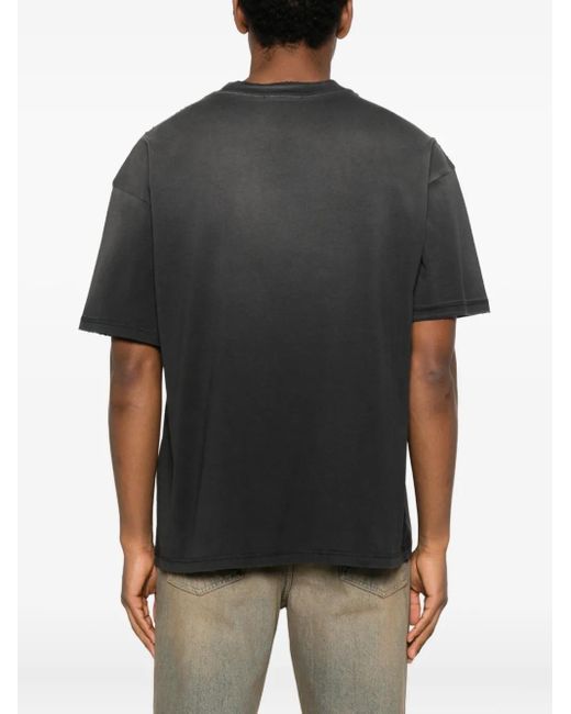 Represent Black 'Embellished T-Shirt for men