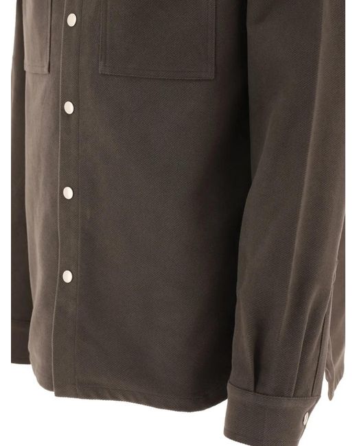 Rick Owens Black Denim Jacket for men