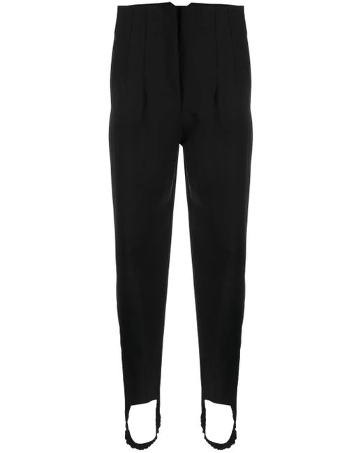 Legging En Laine Mélangée À Taille Haute GIUSEPPE DI MORABITO en coloris Black