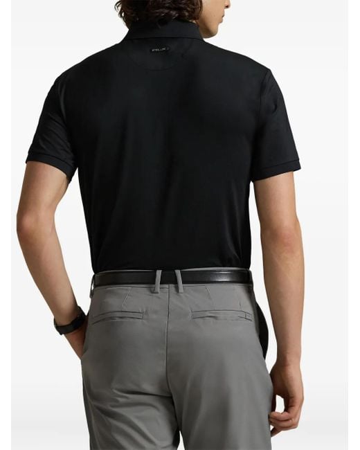 Ralph Lauren Black Short-Sleeve Polo Shirt for men