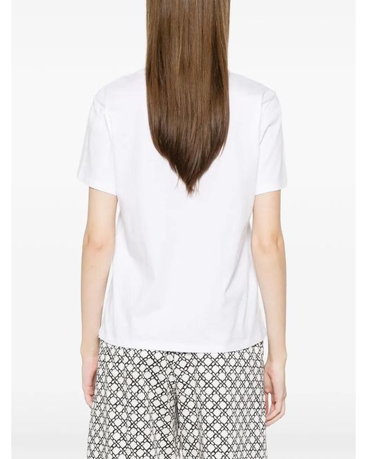 Marella White Print T-Shirt