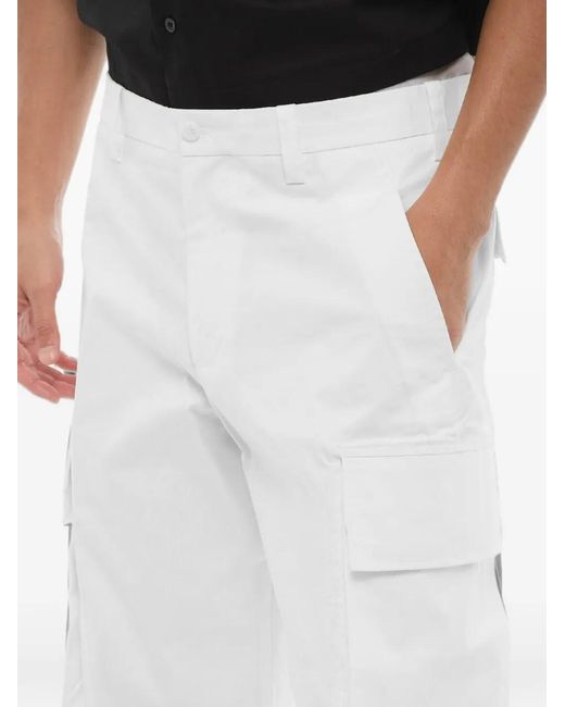 Neil Barrett White Fireman Trousers for men