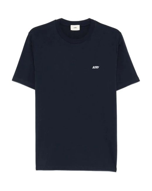 Autry Blue Logo T-Shirt for men