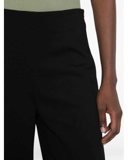 Drykorn Black Zip-Fastening Wide-Leg Trousers