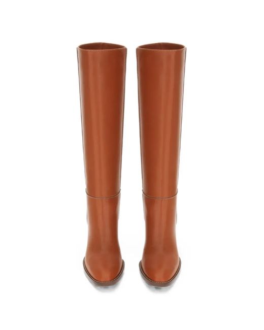 Gianvito Rossi Brown Étrier Boots