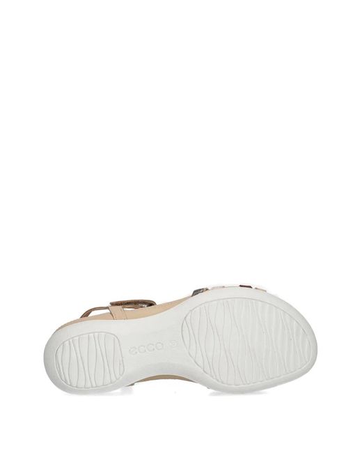 Ecco Natural Sandales Flash À Brides
