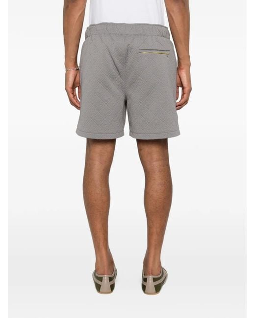 Casablanca Purple Logo-Pattern Shorts for men
