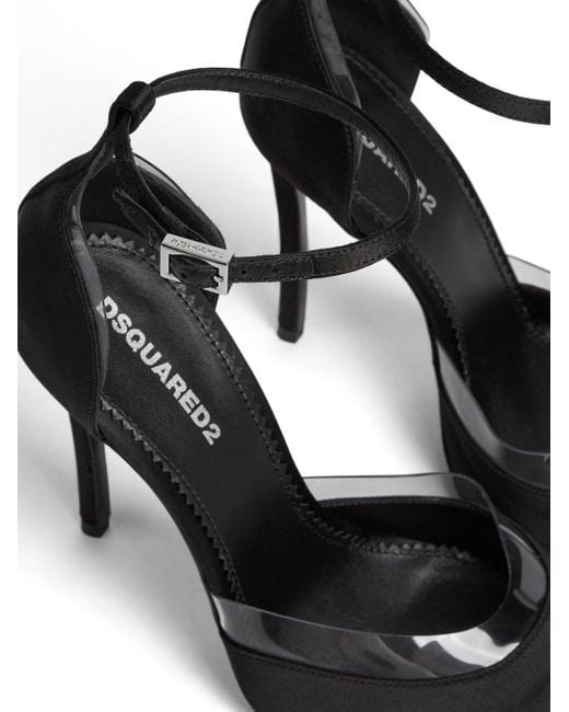 Zapatos con tacón de 110 mm DSquared² de color Black