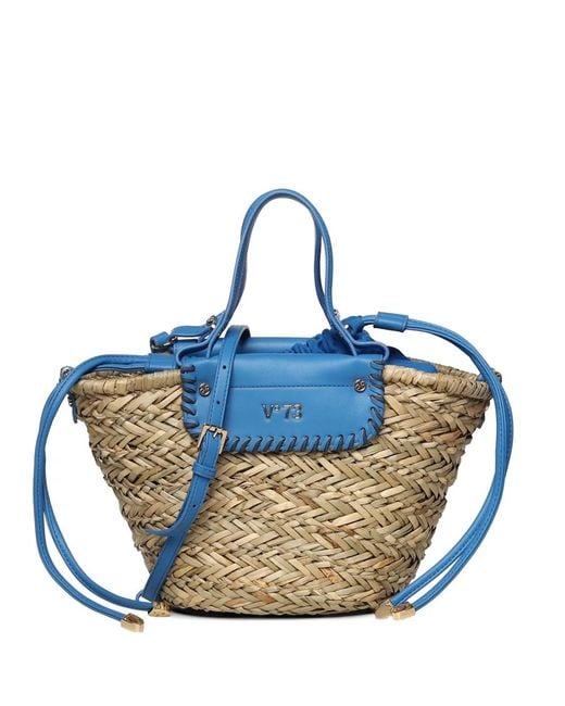Borsa Da Spiaggia di V73 in Blue